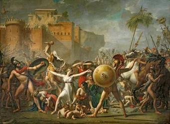 The Sabine Women, 1799